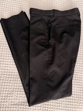 Zara Men's Black Dress Pants - Tailored Slim Trousers